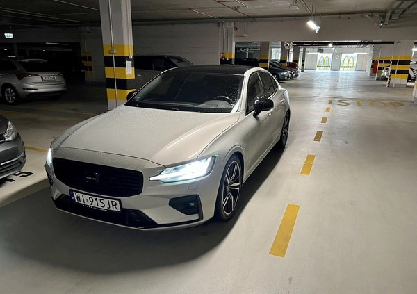 Volvo S60 cena 145000 przebieg: 77000, rok produkcji 2019 z Warszawa małe 277